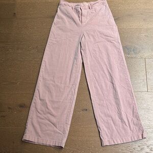 Levi’s Premium Vintage Chinos Pink High Rise Wide Leg Pants Size 27